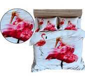 Komplet Pościeli 3D 100% Bawełna/satyna 3-Częściowy 160x200 (HH3236