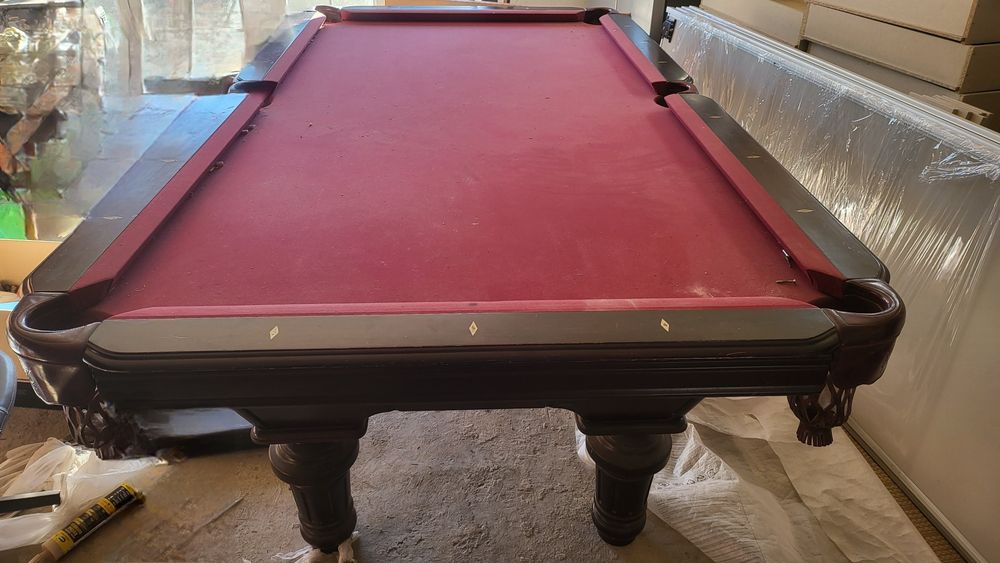 Mesa de bilhar antiga