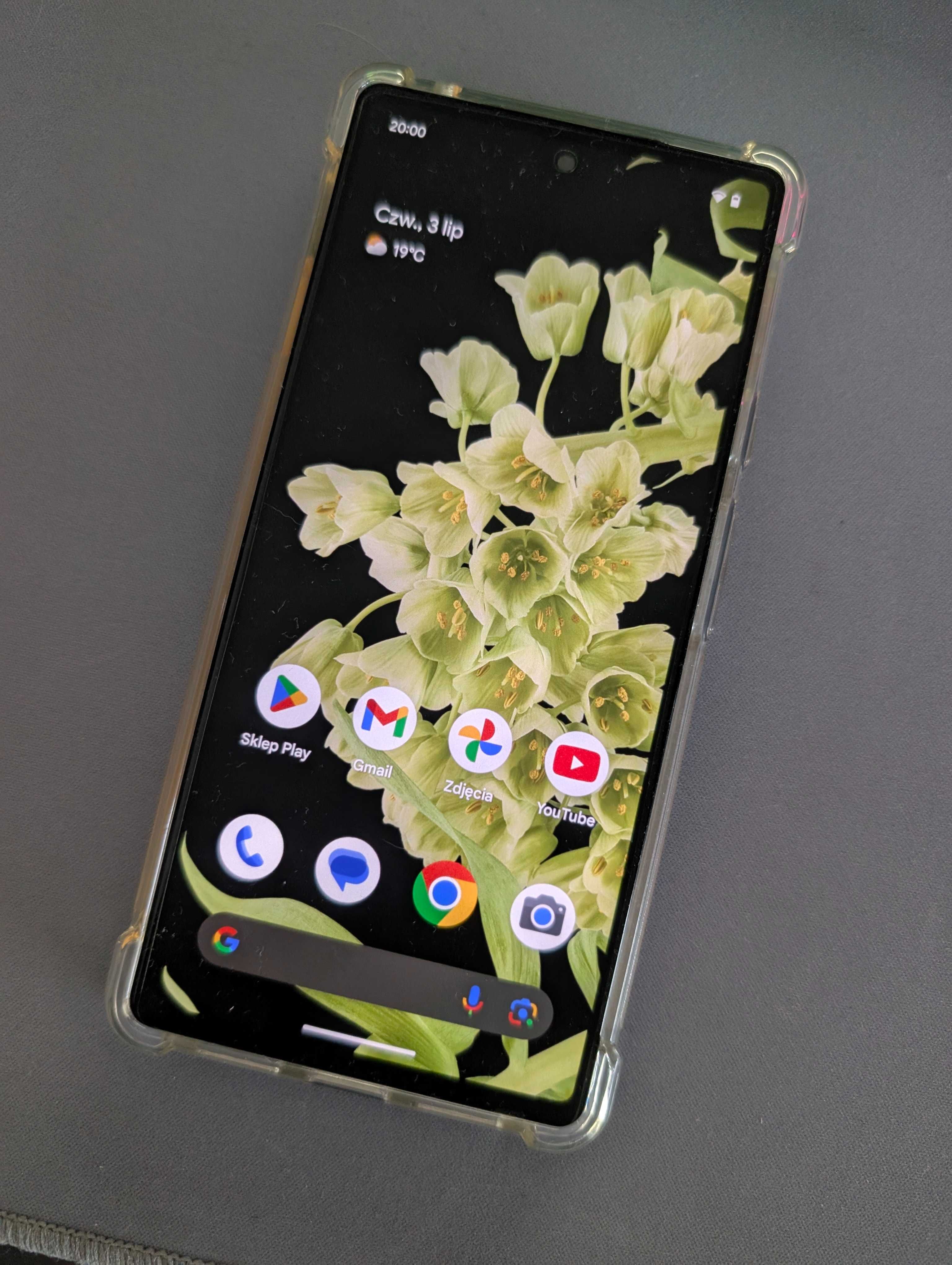 Google Pixel 6 Sorta Seafoam Morski | jak NOWY WYMIENIONY LCD BATERIA