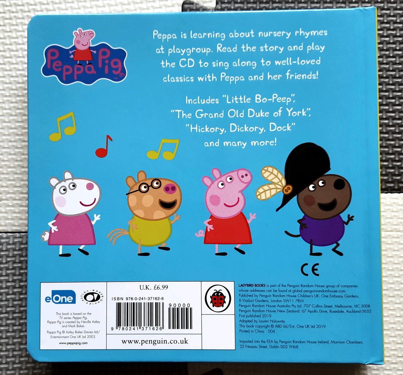 Peppa Pig Nursery Rhymes rymowanki kołysanki po angielsku świnka