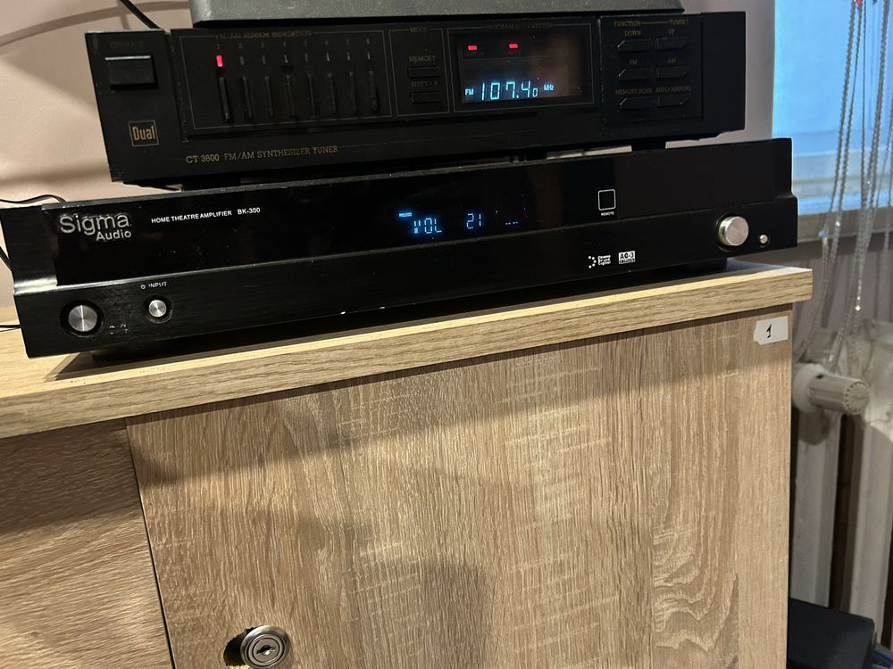 Zestaw stereo – wzmacniacz Sigma BK-300 + tuner Dual CT-3600