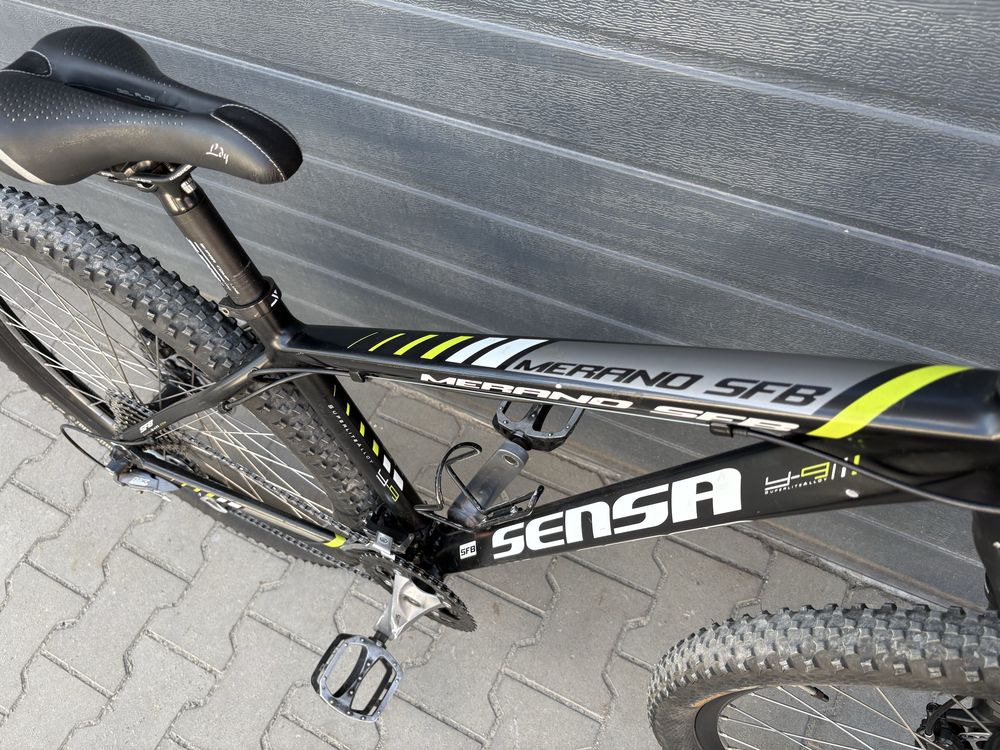 Rama Sensa Merano SFB 27,5 S + dodatki tapered cube giant ghost mtb
