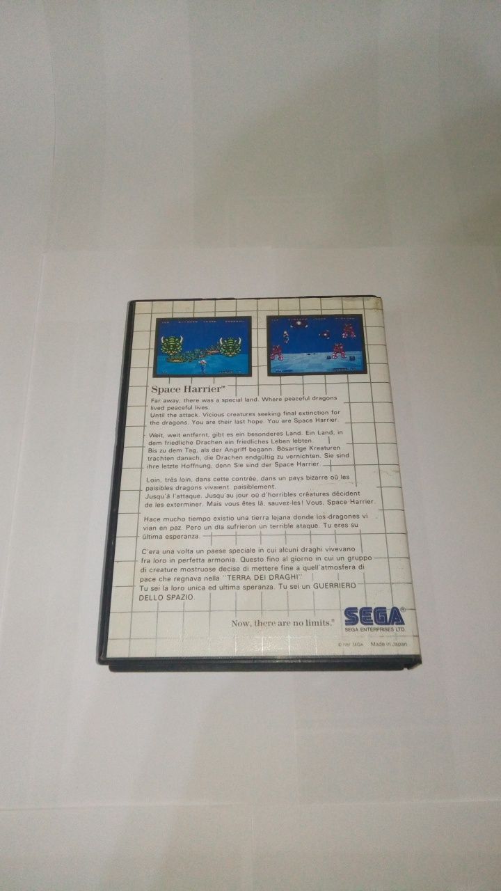 Master Sistem - Space Harrier The Two-Mega Cartridge