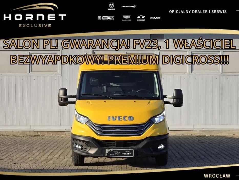Iveco Daily Hi-Matic 35S18A8/P Digicross Webasto, LED, Sypialnia Spojkar, Pneumatyka, AUTOMAT 3.0 180KM  Salon PL Digicross Bezwypadkowy Gwarancja FV23 Automat AIRPRO Webasto
