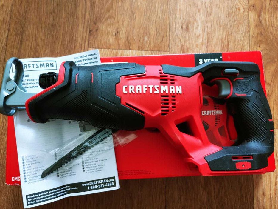 Аккумуляторная сабельная пила Craftsman V20 CMCS300