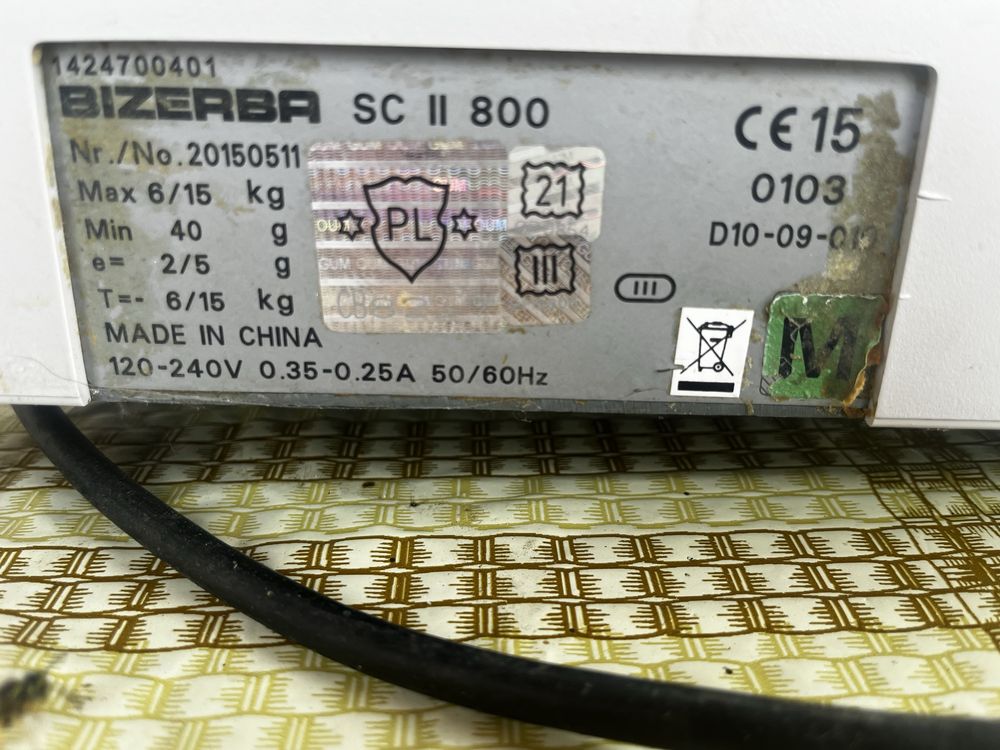 Waga Etykujaca Bizerba sc II 800