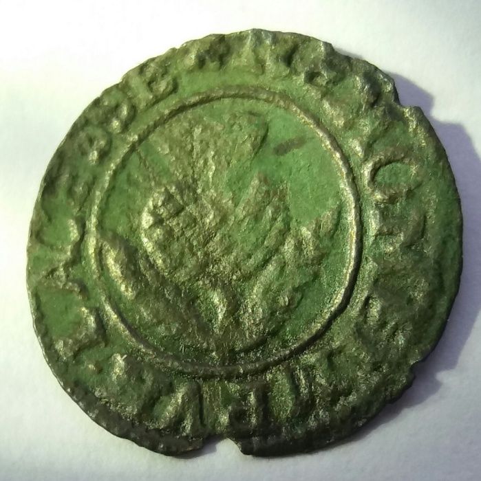 Dm, moneta 1632-39, 2 pensy pence Karol I Szkocja starocie