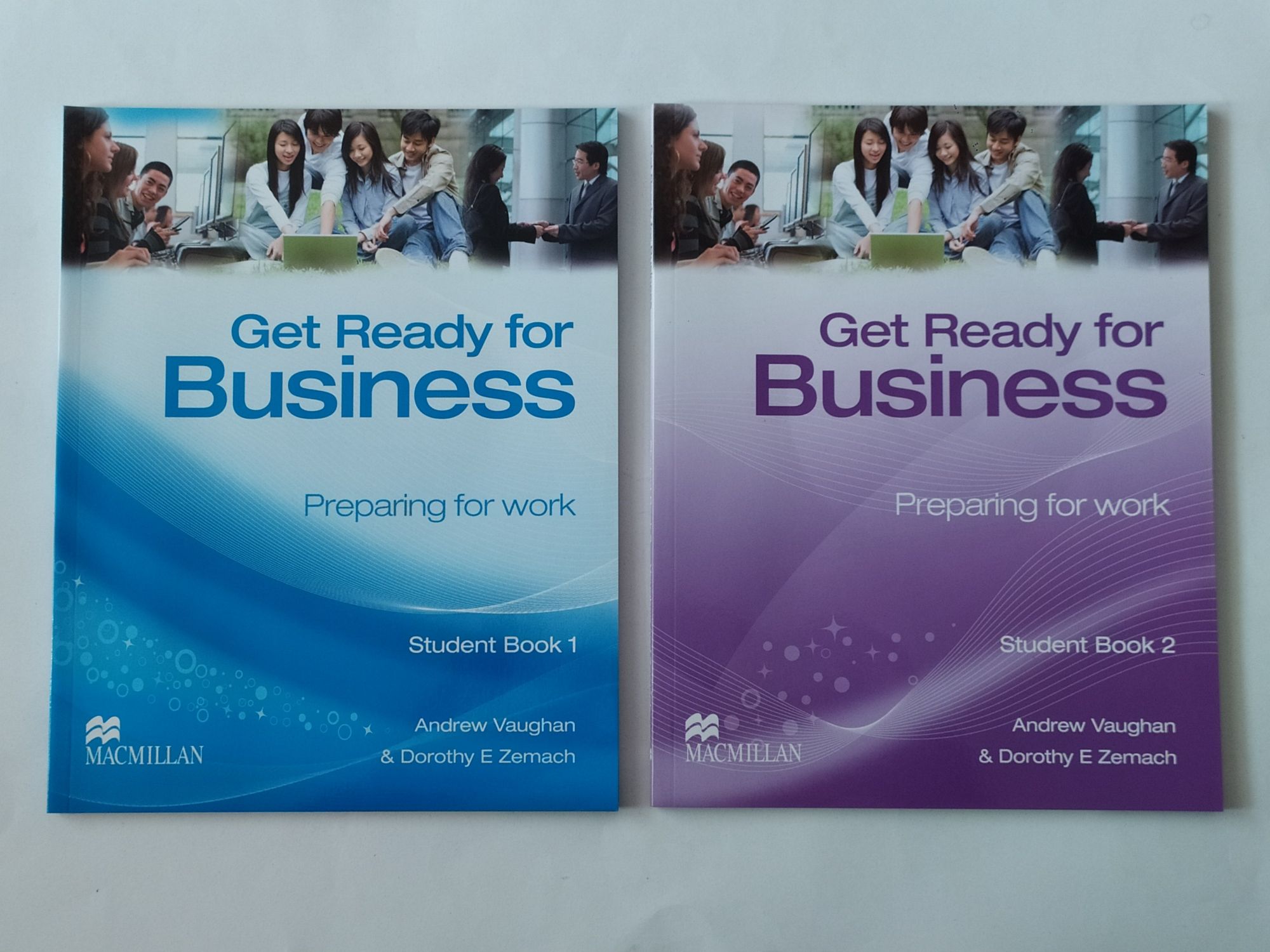 Nowe! Get Ready for Business, Preparing for work, Student Book 1 i 2