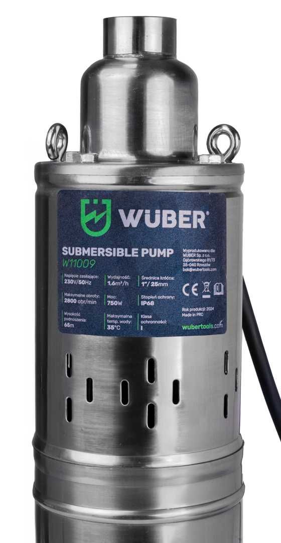 POMPA Śrubowa GŁĘBINOWA 750W DO WODY CZYSTEJ 1" do studni 1600L/h 2343