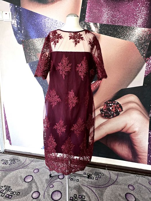 Вечернее платье 52 -го размера.