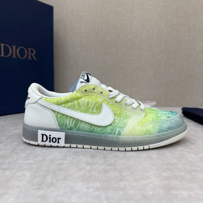 Кроссовки кеды Nike jordan x Dior мужские женские
