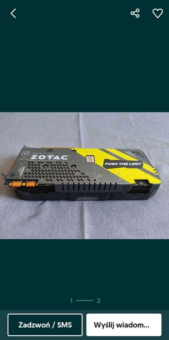 Zotac gtx 1080 8gb tanio