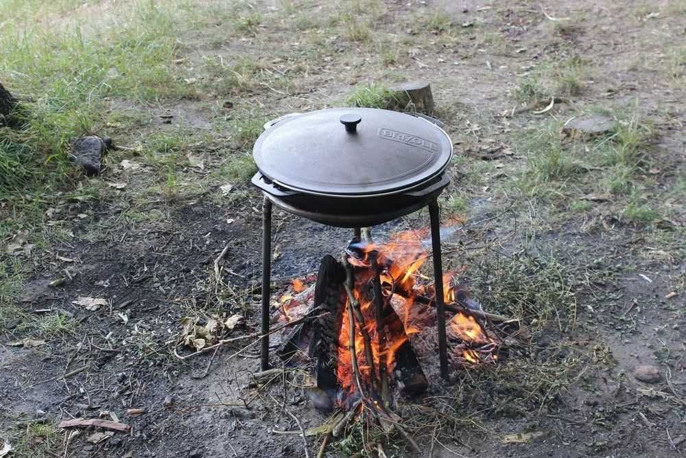 Казан 1️⃣5️⃣ л чугунный. Котелок‼️ Ассортимент- крышки, чехлы, триноги