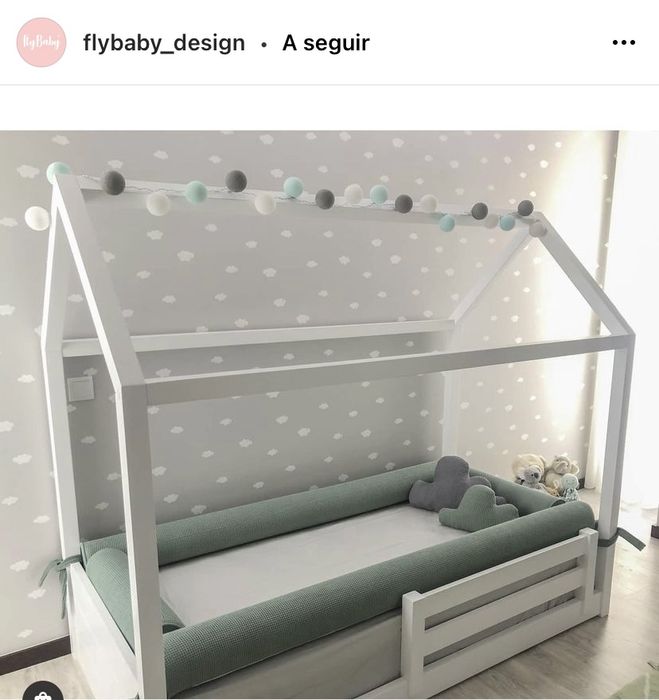 Cama casinha Montessori como nova