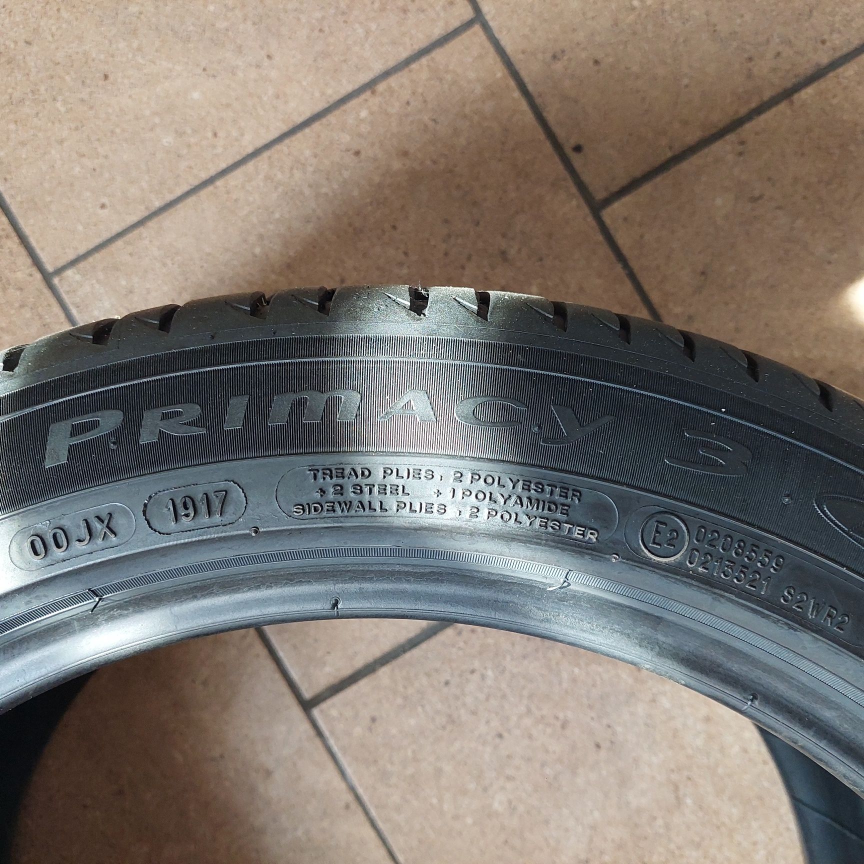 Opony letnie Michelin Primacy3 275 40 R18