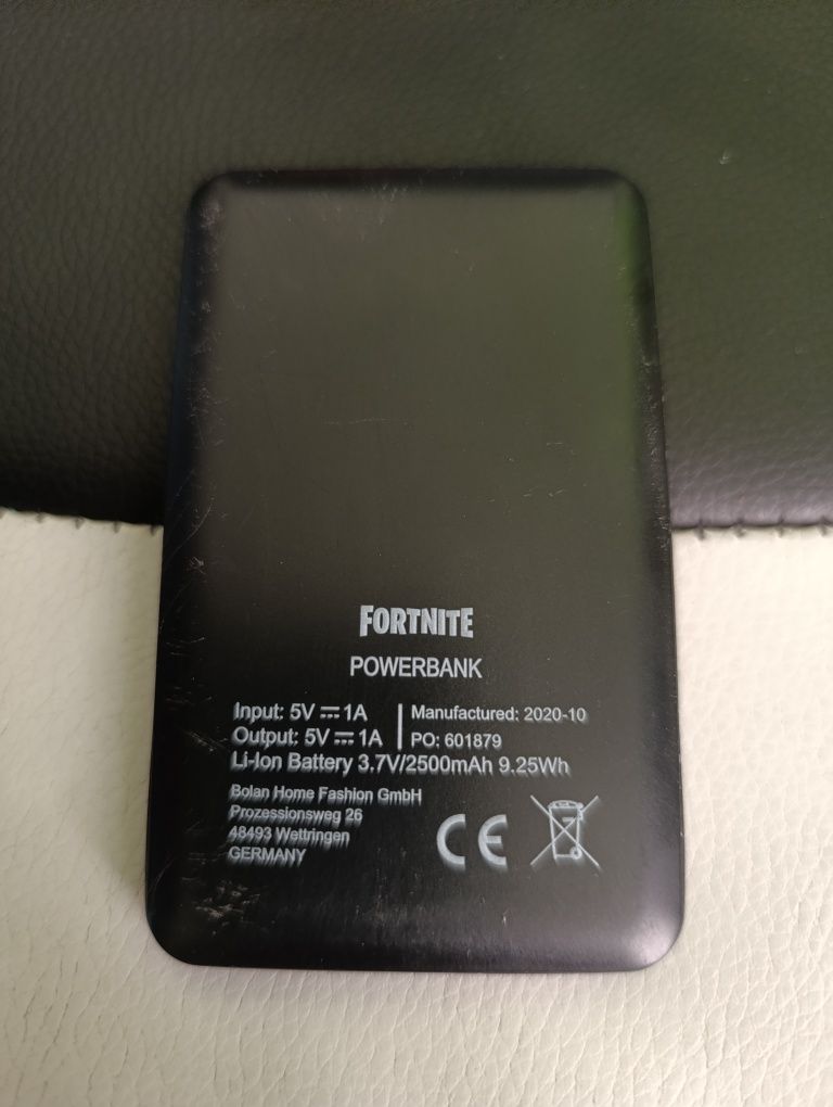 Powerbank Fortnite 2500mAh