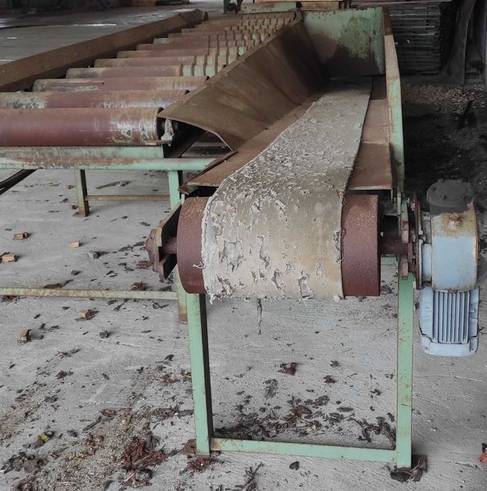 Tapete de Rolos para Serração de Madeiras