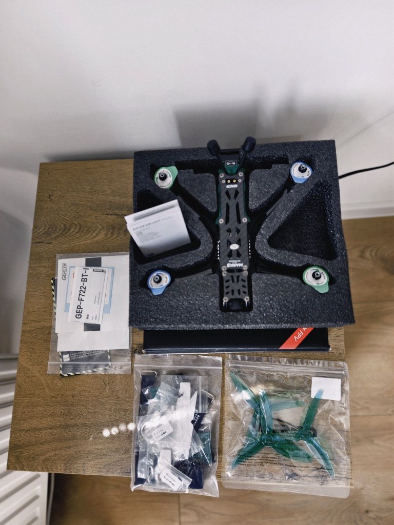 Nowy Dron FPV Geprc Mark5 O4 Pro GPS Elrs