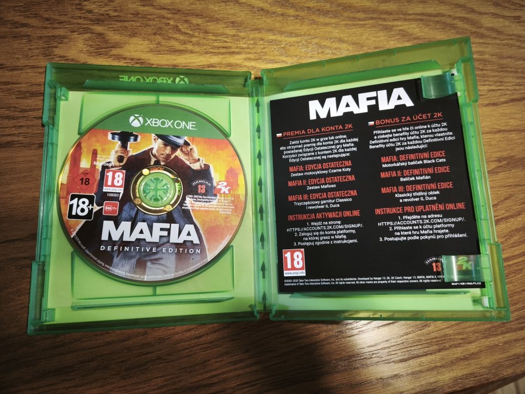 Mafia Definitive Edition Xbox One/series X