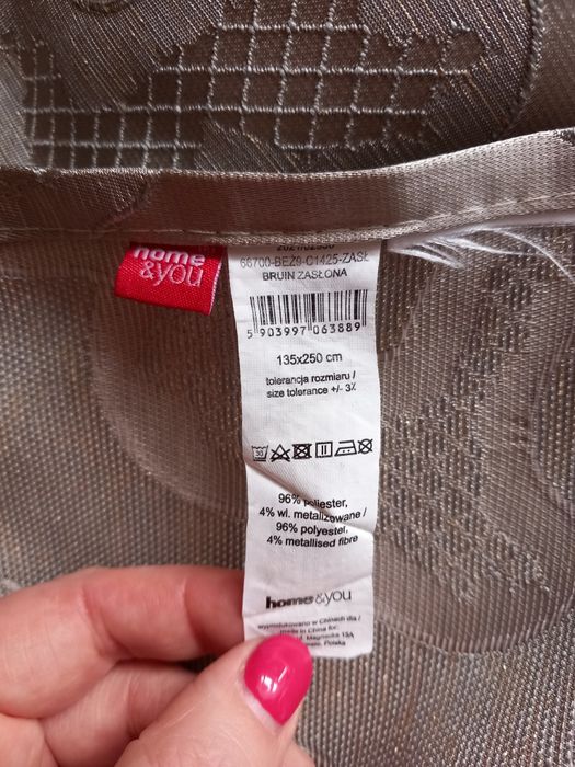 Zasłony Home&You 2 szt.  135 cm × 250 cm