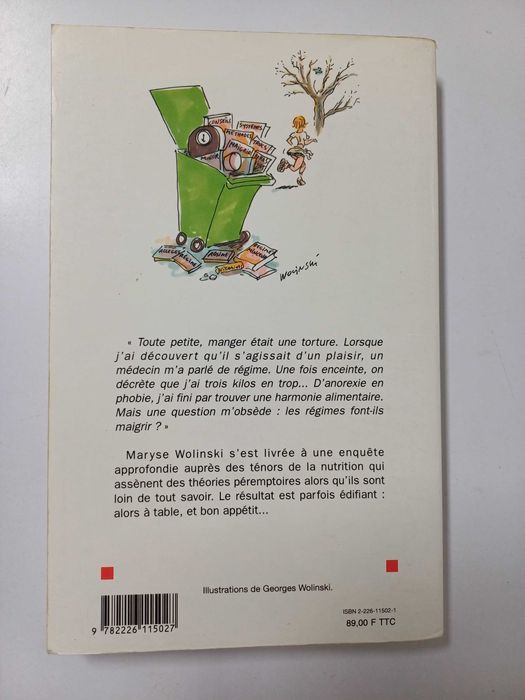 Maryse Wolinski - Si tu veux maigrir, mange!