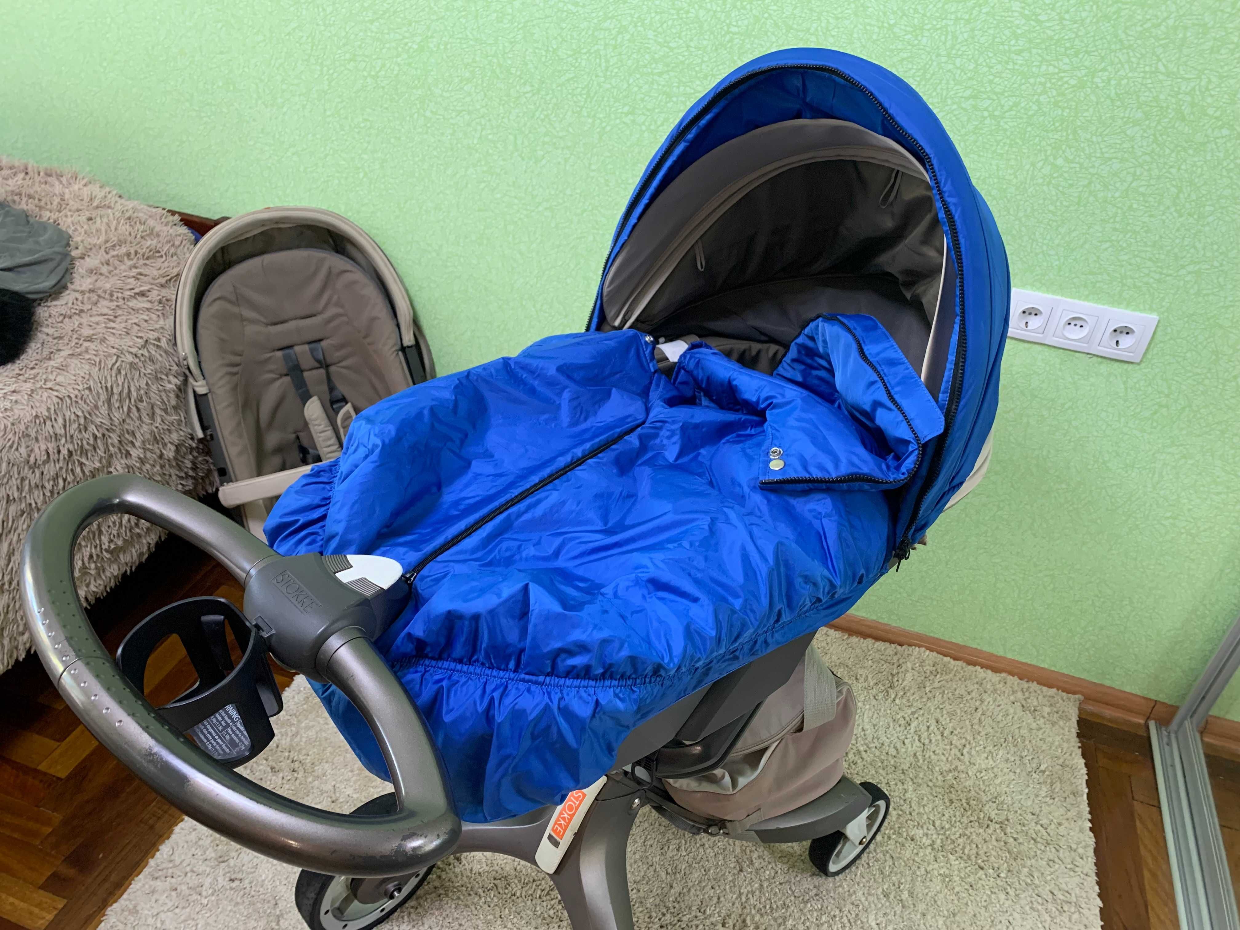 Дитяча коляска STOKKE Xplory 2в1 Прогулянковий блок + люлька