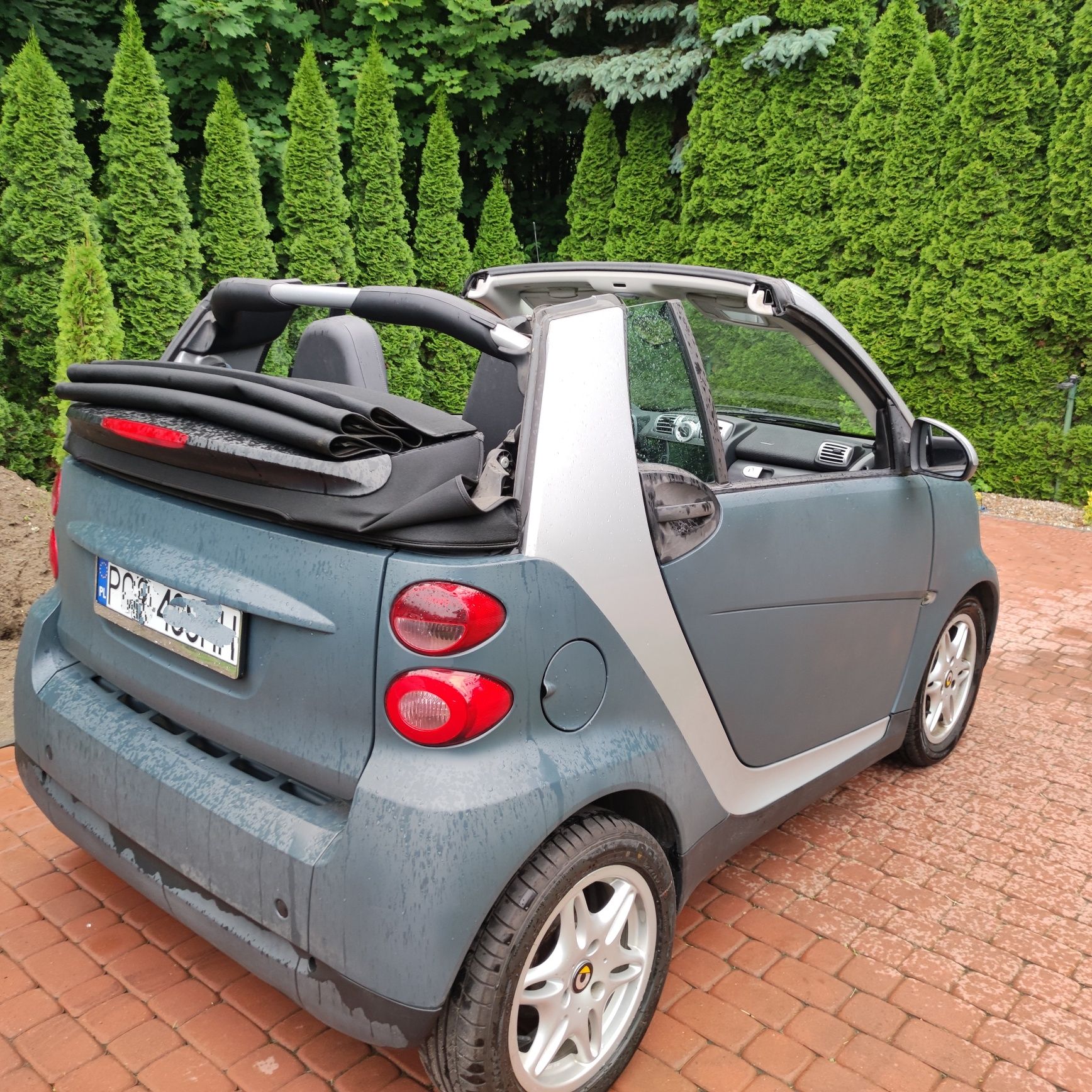 Smart Fortwo 1.0 cabrio 97tyś.km. OC i PT do 12.25r. Możliwość dowozu