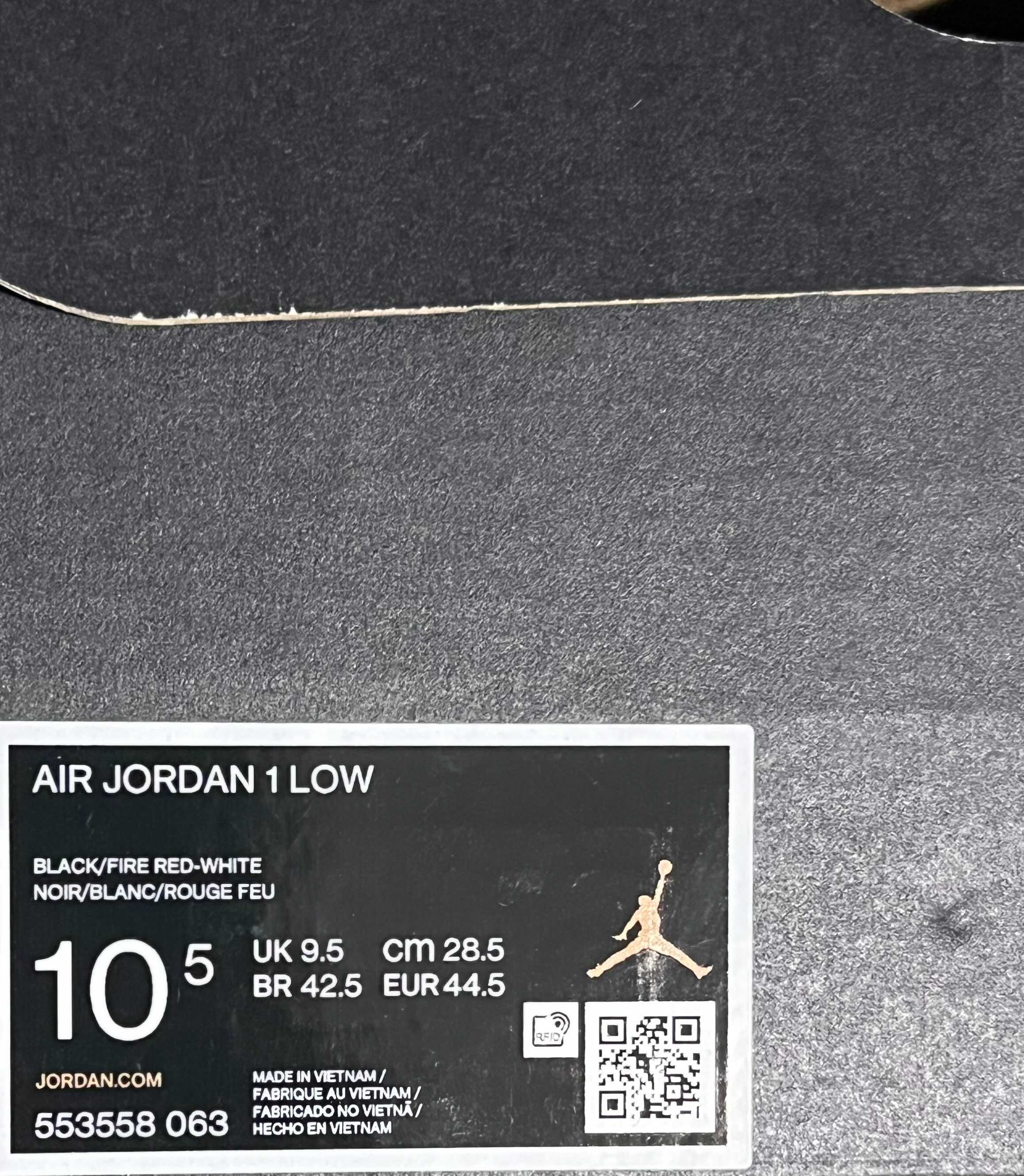 Nike Air Jordan 1 Low 10,5/44,5 jak nowe