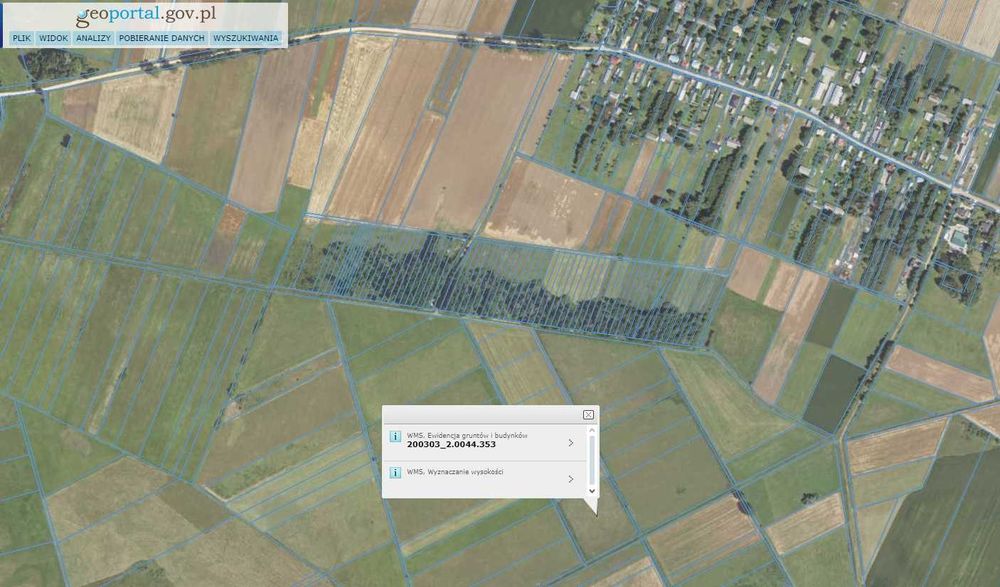 Łąka 1,36 ha. Saki. Bielsk Podlaski.