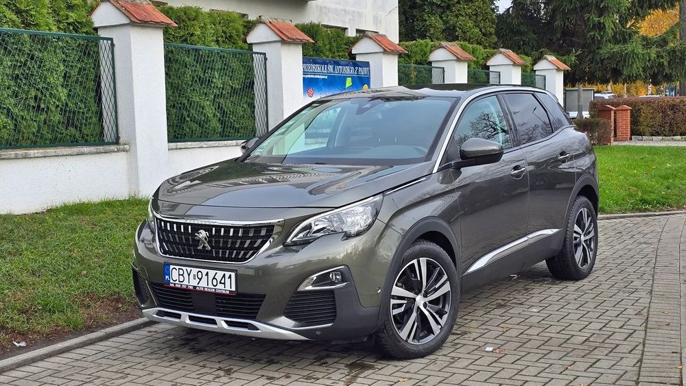 Peugeot 3008 1,6i165KM Virtual Ledy Klima Grzane Fotele Asysta Tempomat  Ambiente