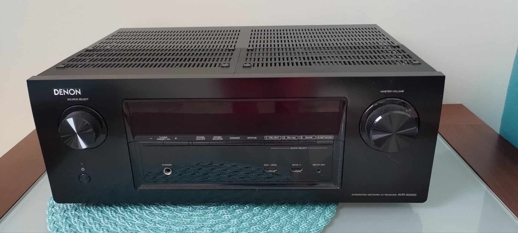 Denon AVR-X2000 - amplituner, wzmacniacz