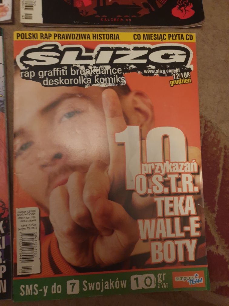 Unikalny Ślizg magazyn hiphopowy 6 numerów zestaw. Okazja, Gratka.