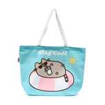 Torba plażowa Pusheen niebieska 35x47 cm Stay Cool