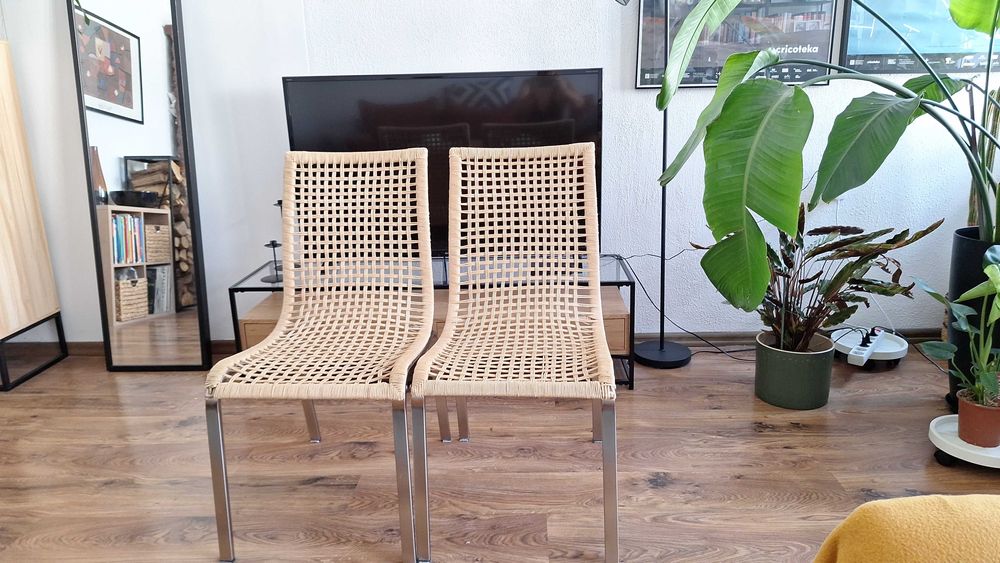 Komplet krzeseł Ikea tanio sprzedam.