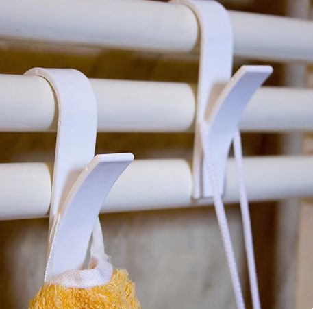 2x haczyk wieszak na grzejnik kaloryfer łazienkowy haczyki 2szt