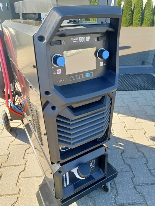 Spawarka MIG MAG 500A chłodzona Dual Pulse 4x4 Podajnik Przemysł