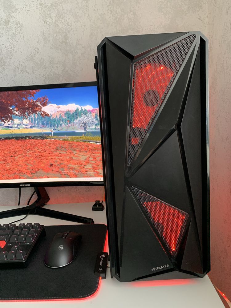 Ігровий пк +wi-fi адаптер/rx 580/intel i7/16 gb
