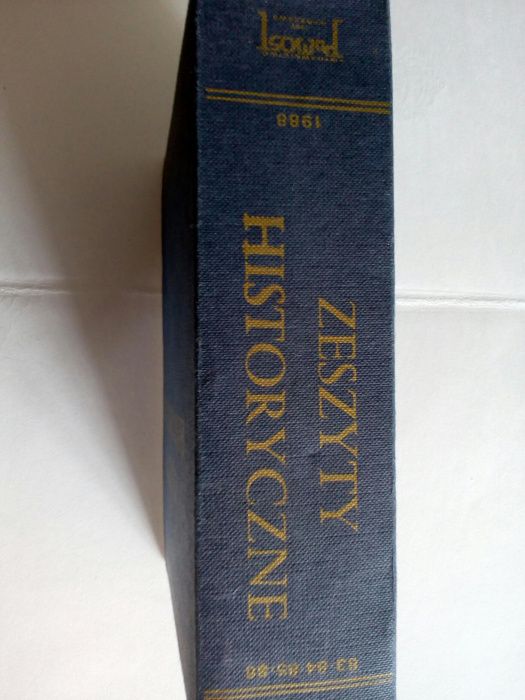 Zeszyty Historyczne Rocznik Osiemdziesiąt Osiem,InstytutLiteracki 1988