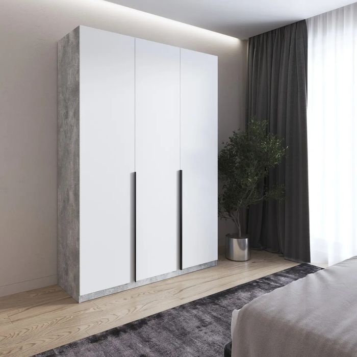 Шафа, шафа з поличками і штангою, шафа для одягу