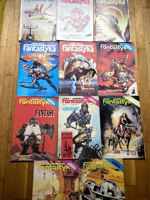 Fantastyka, rocznik 1990, (w tym Sapkowski)