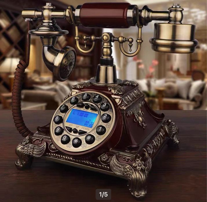 Telefones antigos lindissimos. Pecás com requinte. Novos. 21*26