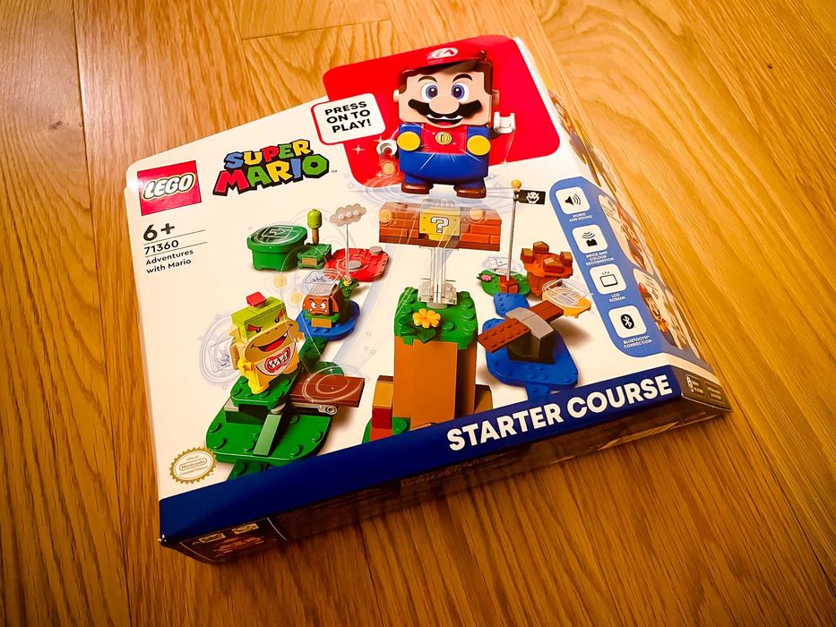 Lego 71360: Super Mario Adv with Mario Starter Course (novo e selado)