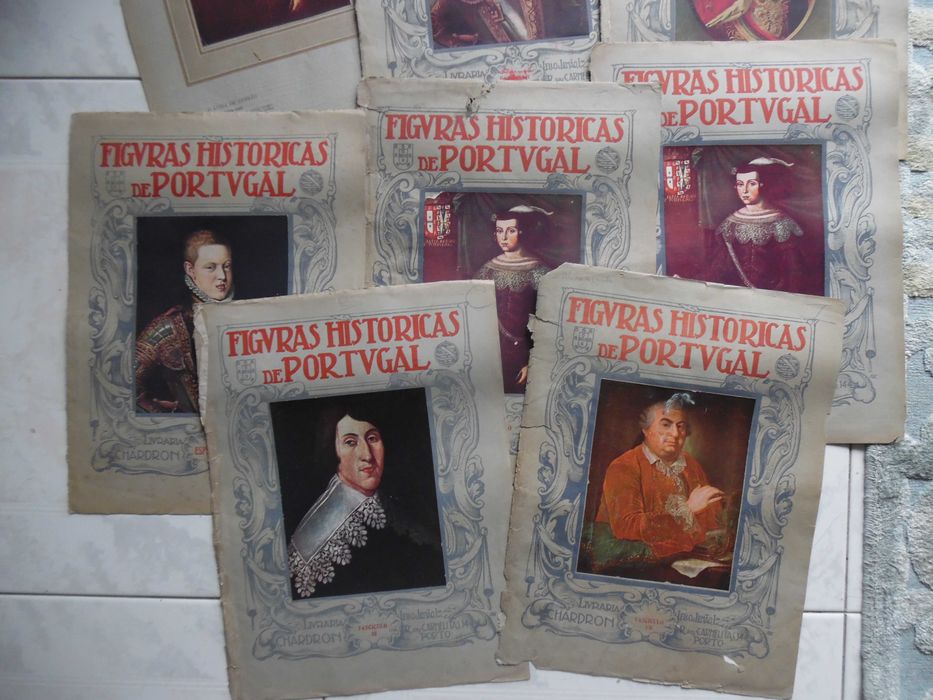 Lote de 11 impressões antigas tipo posters
