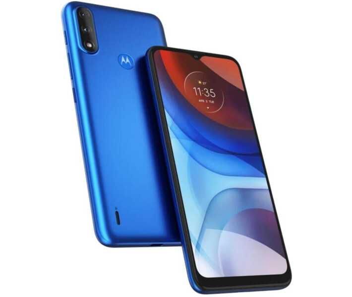 Motorola E7i 2/32 GB Power Tahiti Blue (синій)