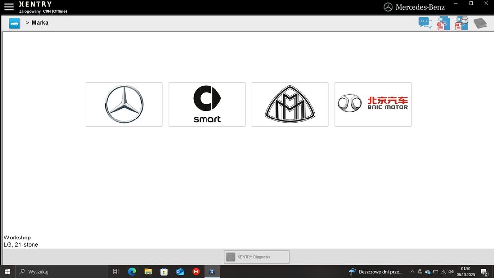 Xentry diagnosis 2023 Mercedes-benz