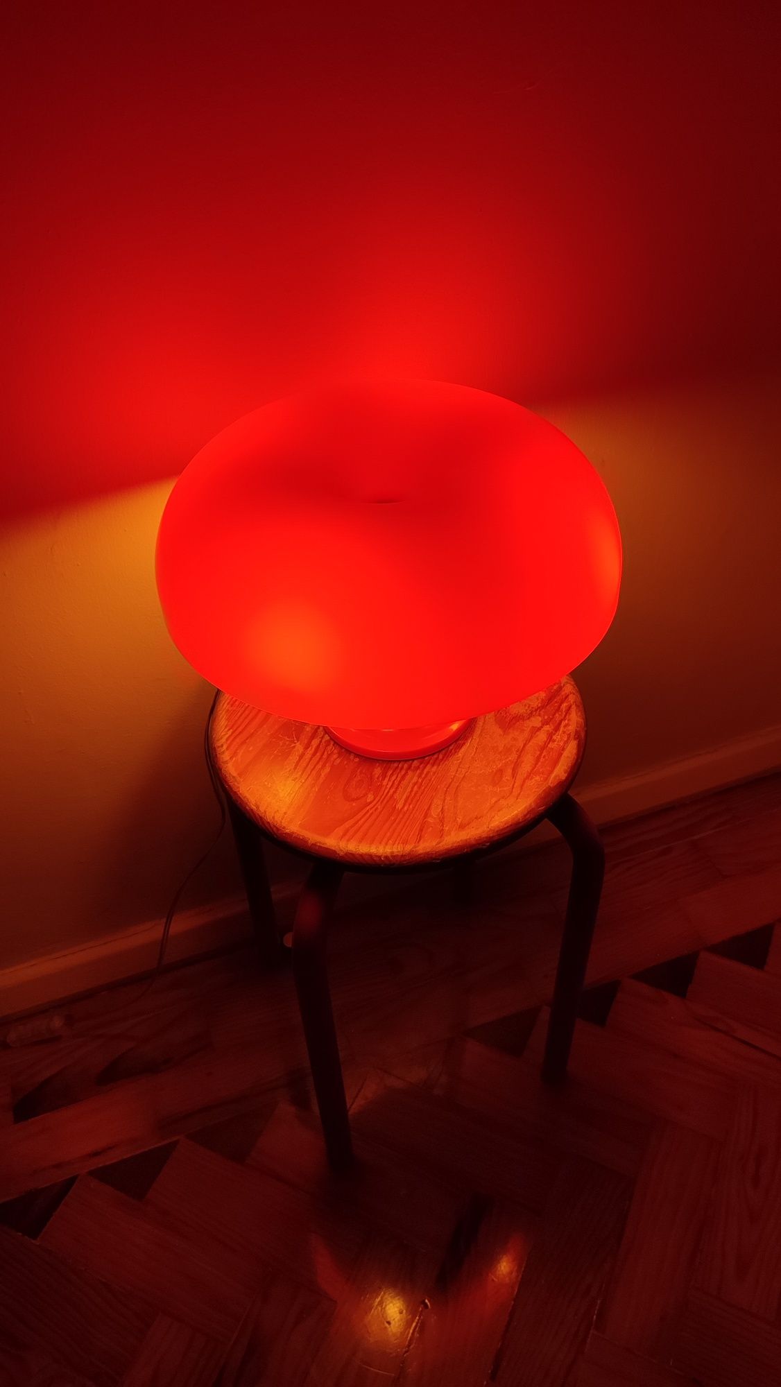 Candeeiro de mesa laranja Nessino - Artemide Vintage