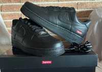 Nike Air Force 1 Low Supreme Black 45