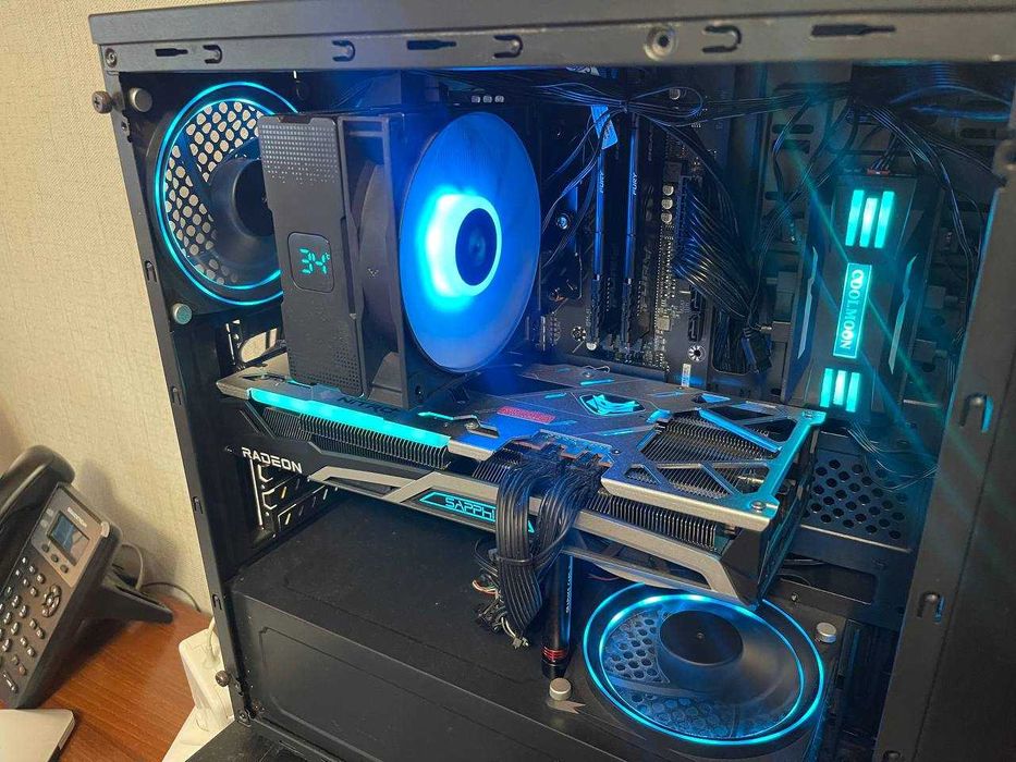 Потужний ігровий ПК |Ryzen 5 5600/RX 6700XT/32GB/1TB NVMe/B550 AORUS