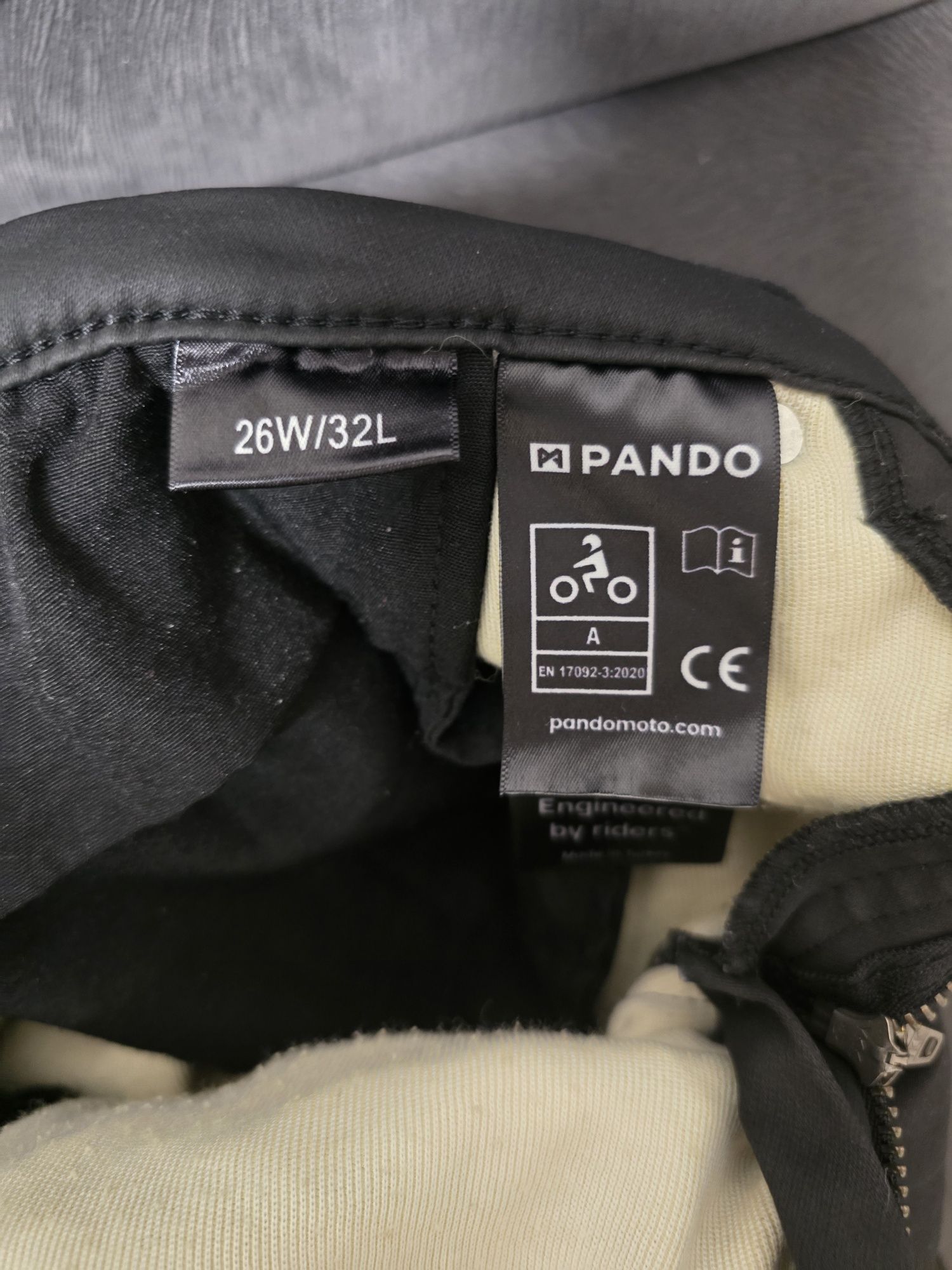 Spodnie motocyklowe damskie Pando moto lorica kev 02 dżinsowe