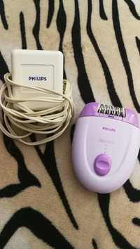 Depilator Philips Satinelle z zasilaczem sprawny/na części